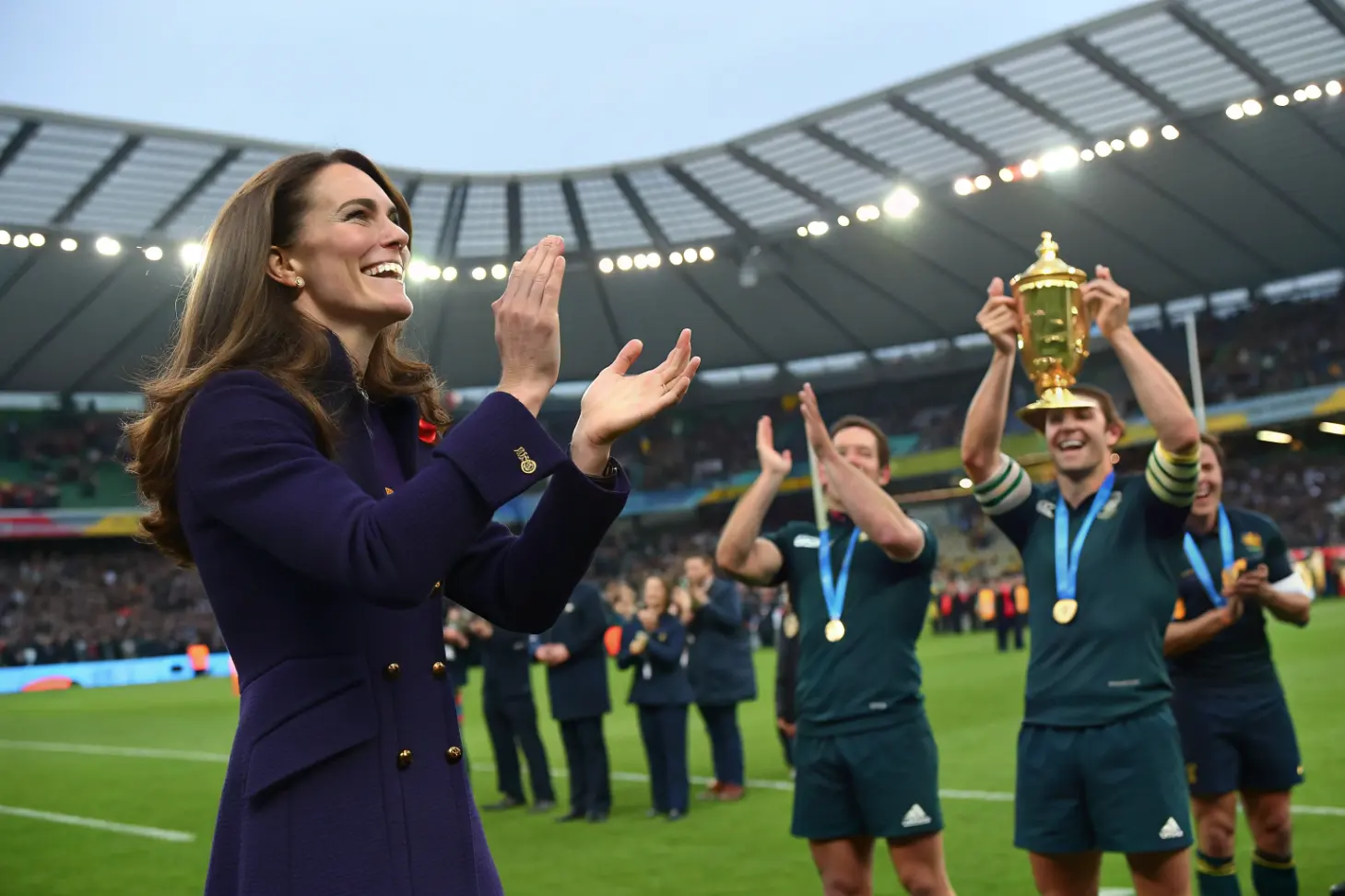Rugby feminino e apoio da princesa Kate